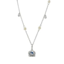 Crown charm clearance necklace