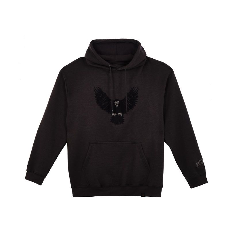 Black ravens hoodie online