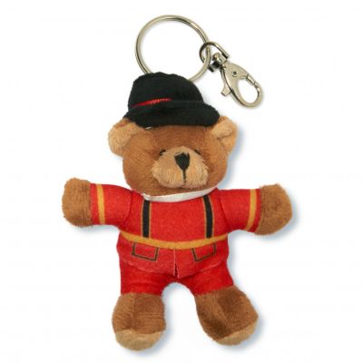 Tower of London beefeater plush keyring bag charm