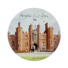 Hampton Court Palace watercolour ceramic coaster
