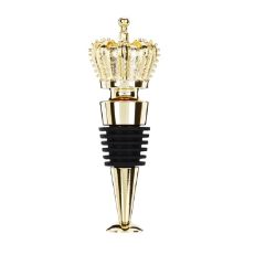 Crown Gold Plated Bottle Stopper